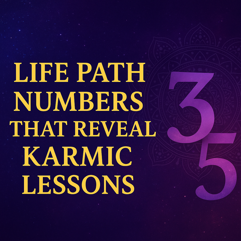 Life Path Numbers Karmic Lessons: What Your Soul Must Learn